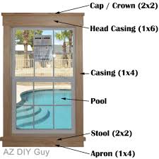 This is a simple craftsman style window casing and trim.please leave a comment if you have any questions! Super Easy Diy Craftsman Style Window Trim Az Diy Guy