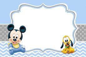 Mickey Mouse Clubhouse 1st Birthday Invitations Mickey Mouse Baby Shower Mickey Mouse Birthday Invitations Mickey Mouse 1st Birthday