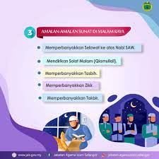 Solat tarawih adalah salah satu amalan bulan puasa. Panduan Solat Sunat Aidilfitri Di Rumah Amalan Sunat Malam Raya
