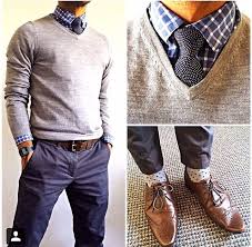 Business Casual Sweater And Buttons Down Business Casual Sweater Mens Fashion Business Business Casual Outfits