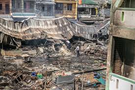 Pasar kambing, tanah abang, jakarta pusat terbakar pada kamis, 8 april 2021. E4xbjerdl3x3m