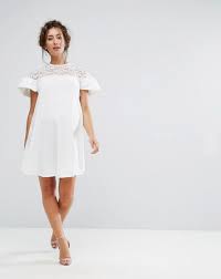 A baby shower is a retreat from the planning and preparation that goes along with a new baby, and a chance to celebrate with family and friends. 10 Pretty Perfect Maternity Dresses For Your Baby Shower Perfete