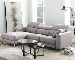 Sofa mit schräger ecke und verstellbarer kopfstütze. Places Of Style Ecksofa California Mit Verstellbarer Kopfstutze In Zwei Bezugsqualitaten Online Kaufen Otto