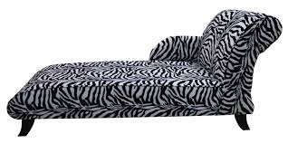 Look online to find inspiration for the furniture. Zebra Fabric Chaise Lounge Seat Free Warranty Vintage Footstool By Designer Sofas For You