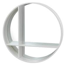 High cabinet with glass door 42x38x131 cm Round Cross Shelf White 29 53x29 53x4 Homebase