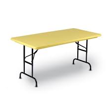Maybe you would like to learn more about one of these? Husky Heavy Duty Rectangle Plastic Folding Table W Adjustable H Legs Cpr A K Log