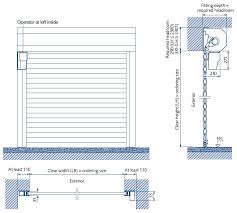 Along with headroom clearance, garage doors need sideroom clearance as well. Technical Support