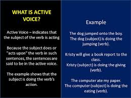 So what is the passive voice? Active And Passive Voice Subject Verb Agreement Vague Pronouns Ppt Video Online Download
