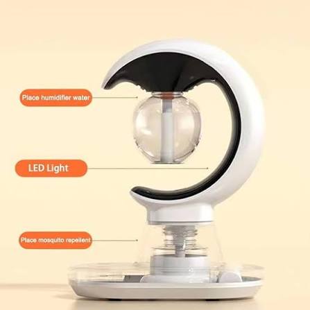 Multifunctional Smart Electric 3 In 1 Mosquito Repellent Air Humidifier LED Lamp | Daraz.pk