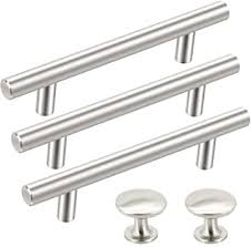 Check spelling or type a new query. 36 Pack Kitchen Cabinet Handles Sunriver 26 Pack Cabinet Pulls Brushed Satin Nickel 10 Pack Cabinet Door Knobs 3 3 4 Hole Center Stainless Steel Cabinet Hardware For Bathroom Cupboard Door And Drawer Amazon Com