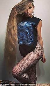 When i had very long hair, i didn't have a shower, so i had to bend over the bath twice a week, and use a jug to wash my hair. Real Life Rapunzel With 3 5 Feet Long Hair Says Men With Hair Fetishes Ask For Hairjobs Daily Mail Online
