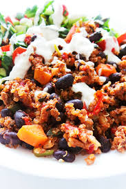 Check spelling or type a new query. Healthy Ground Beef Quinoa And Salad Bowl Recipe Her Highness Hungry Me