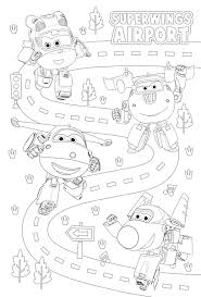 Disegni di cry babies da stampare e colorare. Puzzle 20 El Gotowi Do Odlotu Super Wings Trefl Sklep 3xk Pl