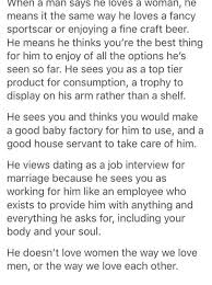 We did not find results for: When A Man Says He Loves A Woman He Means It The Same Way He Loves A Fancy Sportscar Or Enjoying A Fine Craft Beer He Means He Thinks You Re The Best