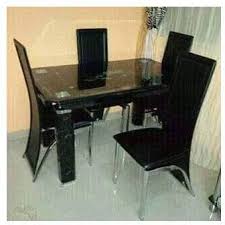 Dining tables 720 black tables 18 marble tables 15 wooden tables 11 glass tables 7 brown tables 7 mahogany tables 5 classic tables 4 modern tables 4 white tables 3. Dining Table With 4set Of Chairs Black Price From Jumia In Nigeria Yaoota