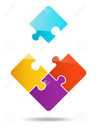 Free simple puzzle piece outline patterns in a variety of formats including images, vector files, and printable versions. 1 3 Pieces Puzzle Design Royalty Free Cliparts Vectors And Stock Illustration Image 114763180