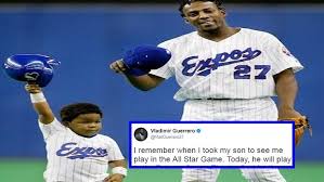 Maybe you would like to learn more about one of these? Vlad Guerrero Shared Fantastic Throwback Photos With His Son Ahead Of The Mlb Futures Game Article Bardown