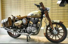 Modified royal enfield classic 350 with black windscreen. Modified Royal Enfield Bullet Into Farm Style