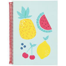 A4 Everyday Notebook Fruits Cute 7 10 Liked On Polyvore Featuring Home Home Decor And Stationery Papeterie