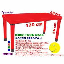 4 Adet Dikdortgen Masa 60x120 Cm Kirilmaz Plastik Cocuk Etkinlik Masasi Sari Kirmizi Mavi Yesil Gittigidiyor Da 308506881 Oyuncak Mavi Yesil Kresler