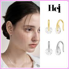 Hei】crystal hook earring～クリスタルフックピアス☆韓国発 (Hei/ピアス) 102237742【BUYMA】