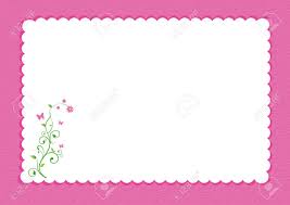 3 inch rod pocket fits up to a 2.5. Pink Scalloped Border With Floral Design And White Background Royalty Free Cliparts Vectors And Stock Illustration Image 94430829