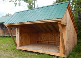 Here are some differences between grandpa's old barn and the newer post frame buildings in ohio: Sold 10x14 Camp Alcove Complete Pre Cut Kit Matte Black Roof 21 Inv1675 1 Jamaica Cottage Shop