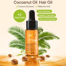 Coconut oil has the ability to penetrate inside the hair shaft, because of its low molecular weight and straight linear chain. 11 11 Hairinque 10ml Natural Coconut Hair Oil Virgin Coconut Extract Anti Hair Loss Sun Protect Restore Damaged Hair Care Oil Hair Scalp Treatments Aliexpress