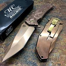 Pocket knives hobbies gold necklace yellow antiques jewelry antiquities gold pendant necklace antique. Master Collection Ballistic Rose Gold Shogun Samurai Collector S Pocket Knife Buy Online In Andorra At Andorra Desertcart Com Productid 47309800