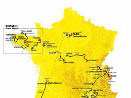 Tour de france über 21 etappen von brest nach paris. Tour De France 2021 Alle Etappen Mit Streckenprofil