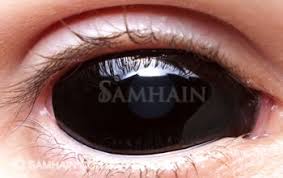 Black Sclera 119 99 Per Lens Black Contact Lenses Halloween Contact Lenses Cosmetic Contact Lenses