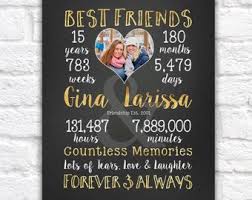Especially during the holiday season. Friendversary Art Years Of Friendship Gift Personalized Time Spent As Best Friends Photo In Heart Shape Of Friends Together Birthday Gift In 2021 Best Friend Gifts Friend Anniversary Gifts For Friends