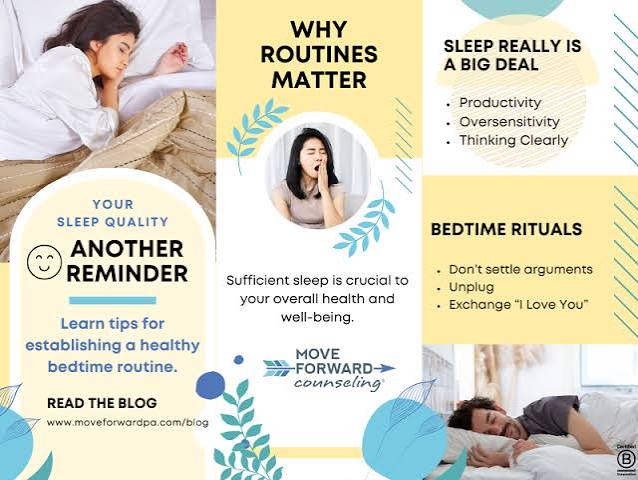 Why Healthy Bedtime Routines Matter - Move Forward Counseling LLC