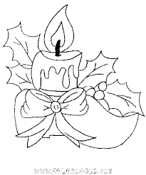 coloriage bougies de noel gratuit 9171 broderie bougie dino rex