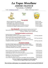 La Toque Mosellane Traiteur