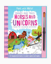 Master artist david woolass teaches beginners how to paint landscapes in less than 30 minutes in his guide, *ready to paint in 30 minutes: Imagine That Manes And Tails Horses And Unicorns Paint With Water Book The Paper Store