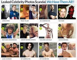 Male celebrities leaked videos