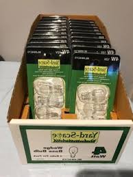 4 Pack Philips 416032 Landscape Lighting 4 Watt T5 12 Volt Wedge Base Light Bulb Halogen Bulbs