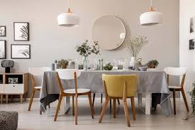 A large dining room table can seat 12 or more and each table's capacity is listed. 25 Tricks To Make Your Dining Room Look Expensive Without Emptying Your Wallet Home Stratosphere