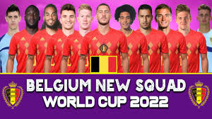 Belgium squad for world cup 2018 will based one best players robert martinez head coach belgium 23 men squad confirmed: Fifa World Cup 2022 Belgium Squad Fifa World Cup 2022 Belgium Team Qatar Wc 22 Youtube