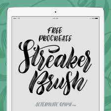 This brush pack contains the 7 calligraphic brushes i've perfected over the years for my own work. 17 Beautiful Calligraphy Brushes For Procreate Free Brushes For Procreate