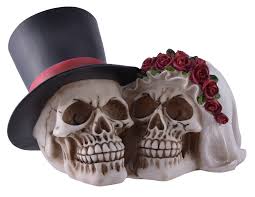 Embed this art into your website: Skull Bride And Groom Tkbr