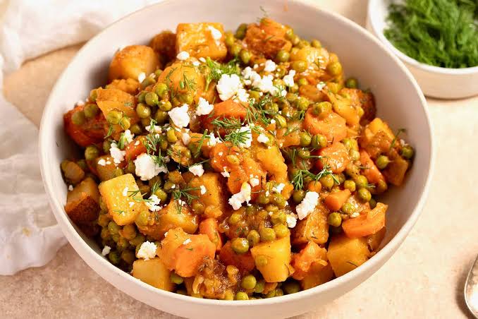 Braised Peas