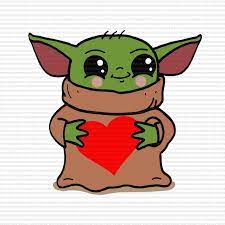 Free Free 228 Baby Yoda Valentine Svg Free SVG PNG EPS DXF File