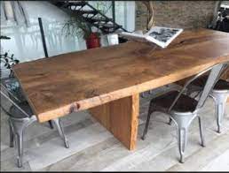 table artisanale en chene sophie sur mesure for me lab table artisanale table salle a manger table bois massif