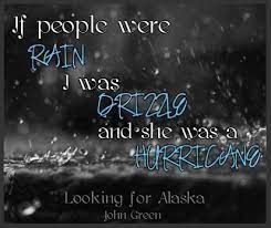The theme of constraint is throughout the poem through the characters, storyline, and words. Looking For Alaska By John Green