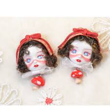 dream of muses 造梦缪斯 白雪公主手作粘土耳环胸针 淘宝网 little red riding hood red riding hood little red
