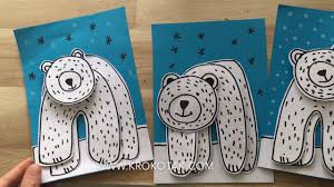 Polar Bear Youtube Winter Art Lesson Winter Art Projects Kindergarten Art