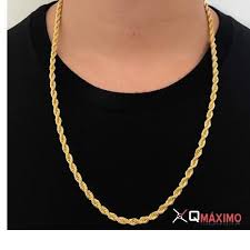 Corrente Folheado A Ouro 18k Cordao Baiano 12x S Juros Qm2c Cordao De Ouro Corrente Folheada A Ouro Correntes