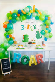 Birthday Party Ideas For 2 Year Old Boy In November This 3 Rex Birthday Party Is A Roaring Good Time Dinosaur Themed Birthday Party Boy Birthday Party Themes Boy Birthday Parties